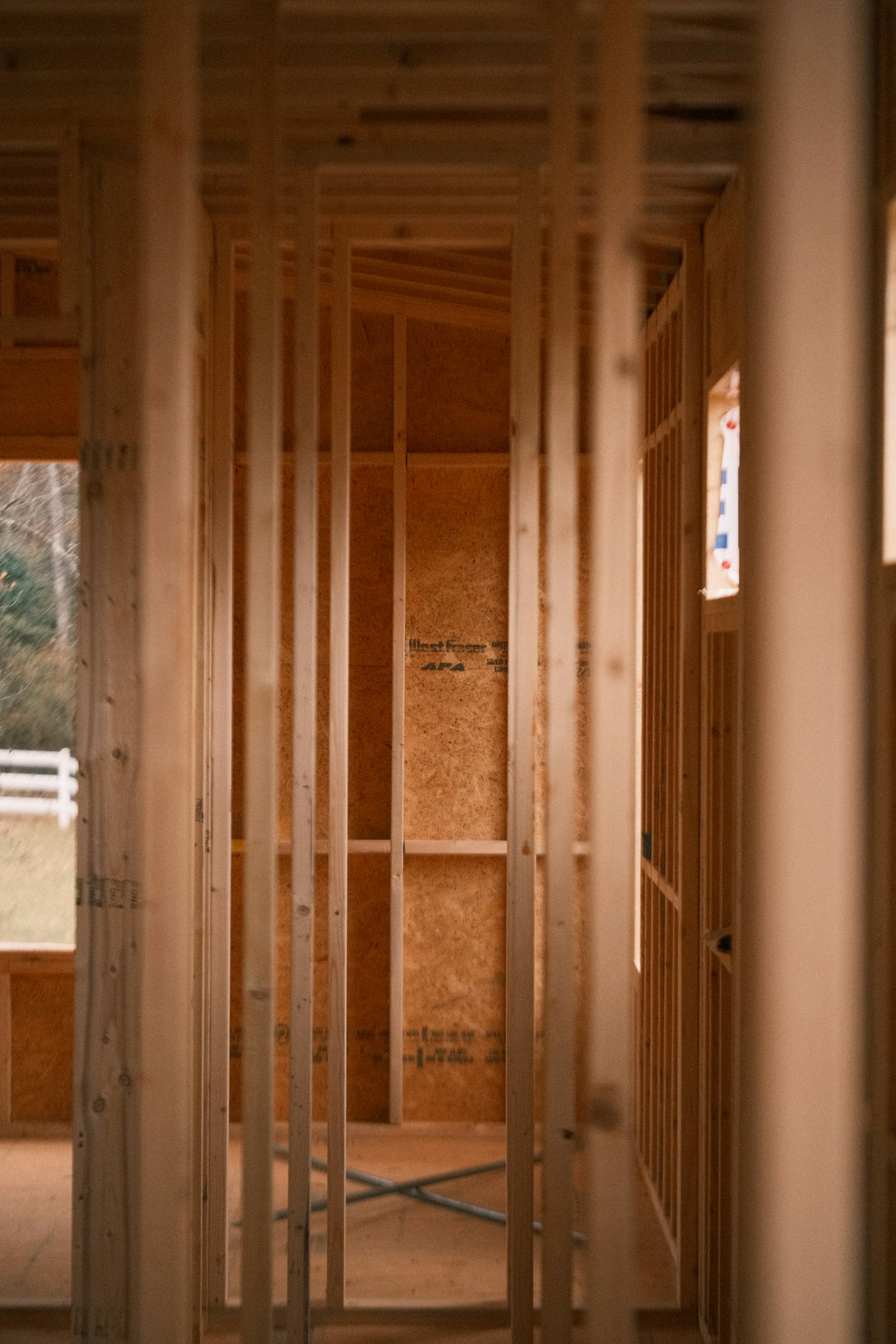 Timber stud framing